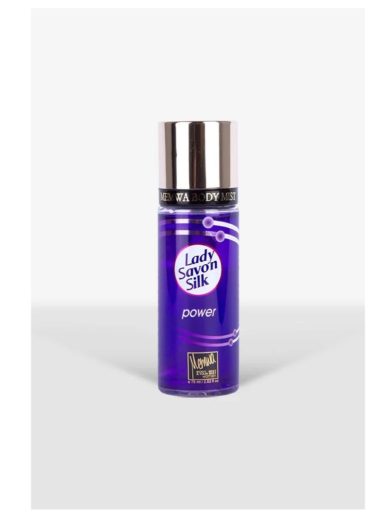 Memwa Hair and Body Mist Lady Savon Silk 75ml 