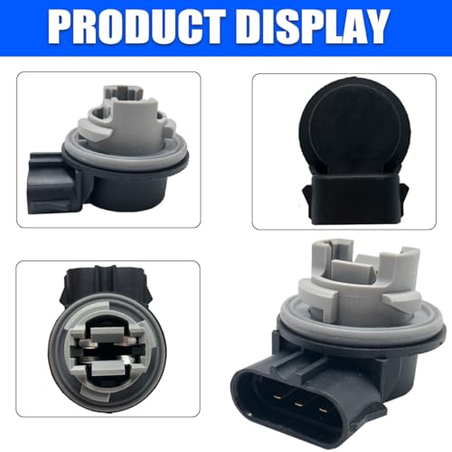 BESULEN Turn Signal Light Bulb Socket, Light Socket Wire Harness Holder, F1TZ-13411-F Compatible with F150, LED Bulb Tail Brake Light Lamp Holder, Automotive Replacement Accessories - Image 5