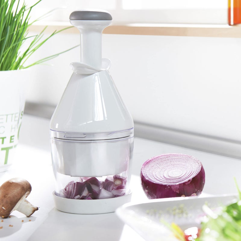 Leifheit Comfort & Clean Food Chopper, White - Image 4