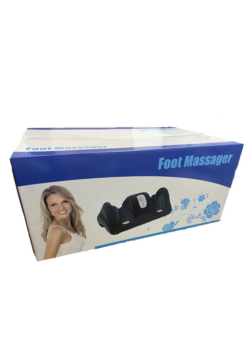JWSISSIE - Electric Foot Massager With Kneading Function For Pain Relief And Improving Blood Circulation Black - Image 1