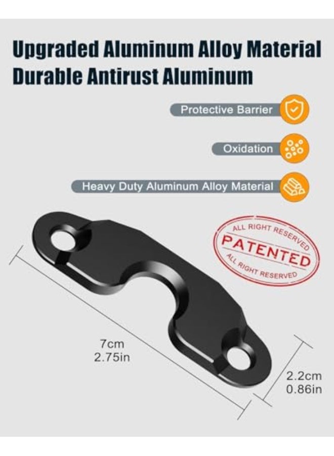 Generic MASADU Aluminum Alloy Sun Visor Kit,Heavy Sun Visor Repair Kit,Sun visor repair kit,Compatible with Jeep Wrangler JK 2018/ JL/Wrangler 2018-2023/ Gladiator 2020-2023 repair sun visor(2 Pack)  - Image 4
