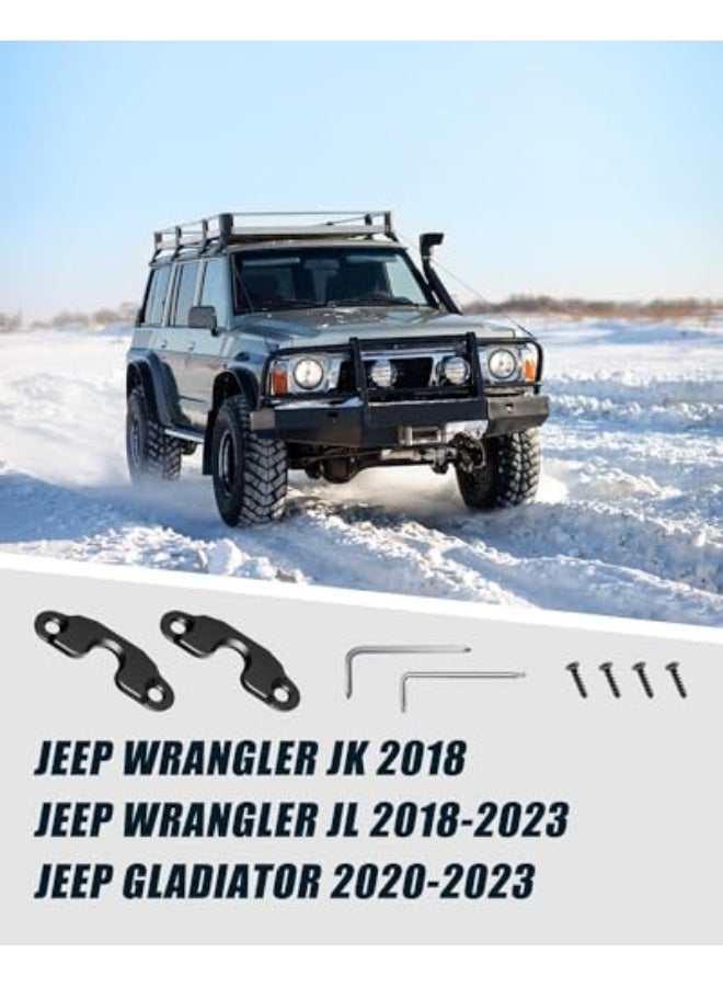 Generic MASADU Aluminum Alloy Sun Visor Kit,Heavy Sun Visor Repair Kit,Sun visor repair kit,Compatible with Jeep Wrangler JK 2018/ JL/Wrangler 2018-2023/ Gladiator 2020-2023 repair sun visor(2 Pack)  - Image 5