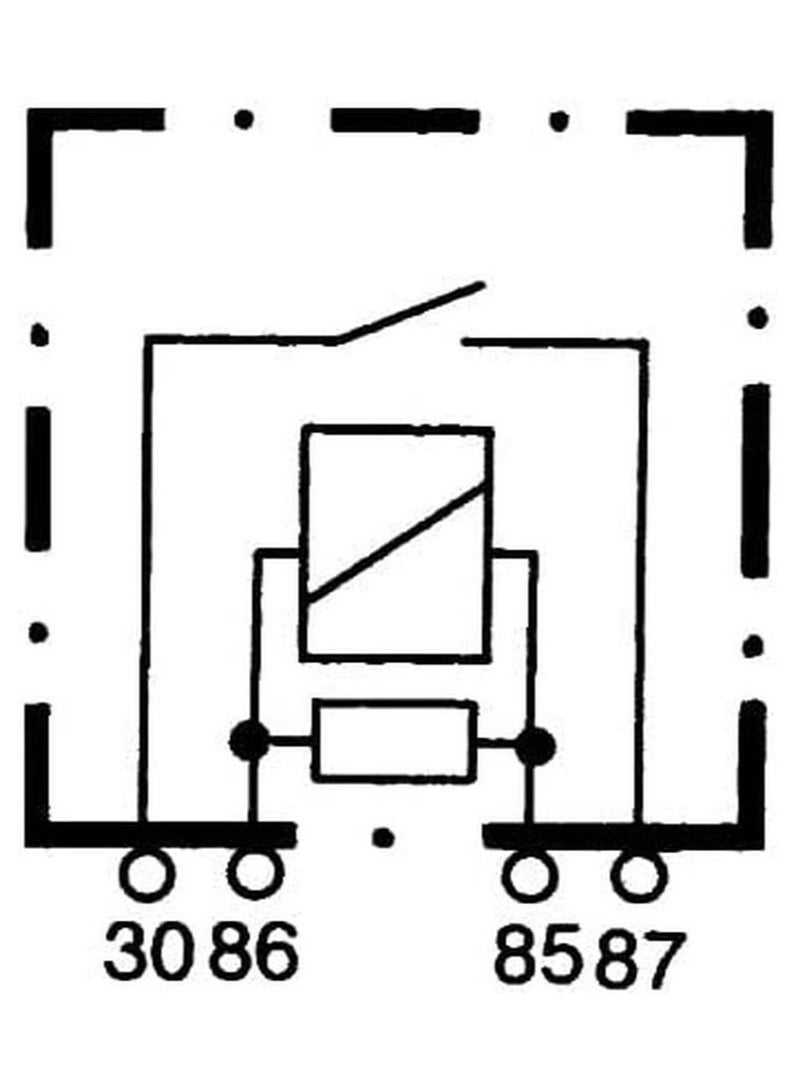 هيلا HELLA 4RA 007791-011 التتابع ، التيار الرئيسي - Image 2