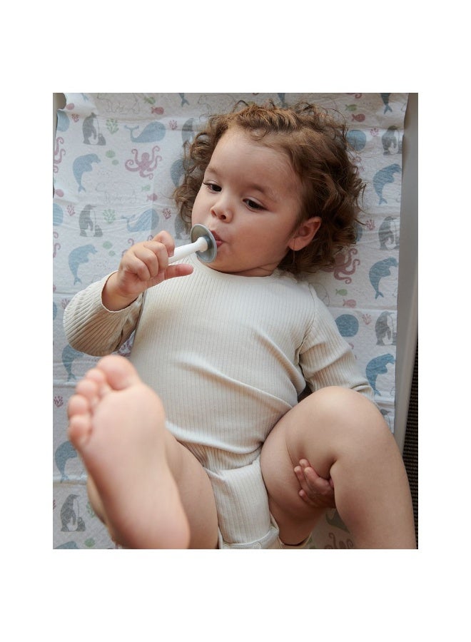 Mininor Toothbrush Set - White/Grey - Image 3