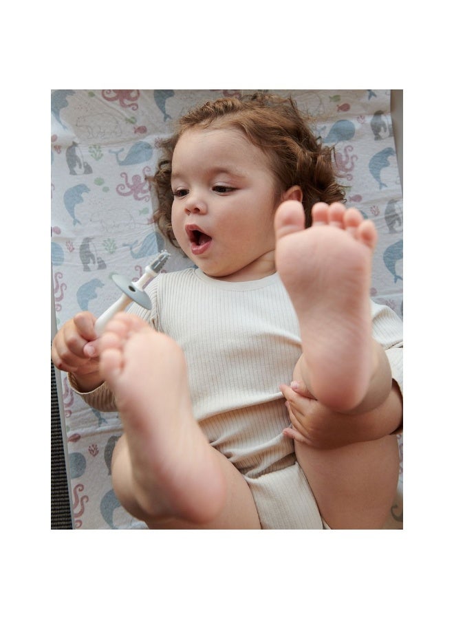 Mininor Toothbrush Set - White/Grey - Image 4