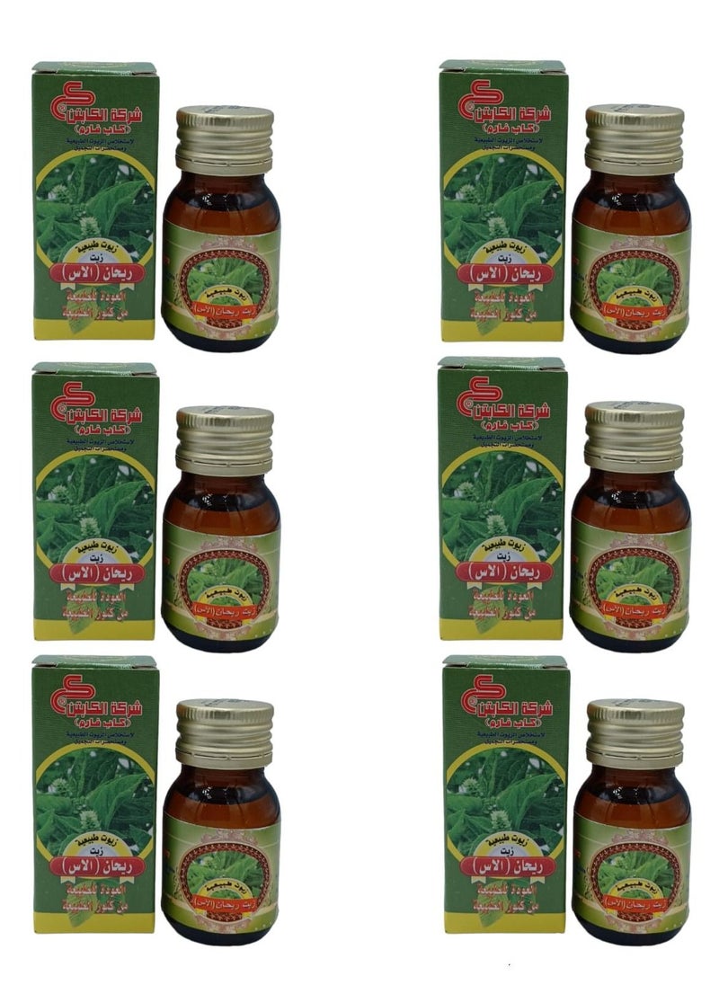 CAPTAIN Basil oil 30 ml 6 pieces  - Image 1