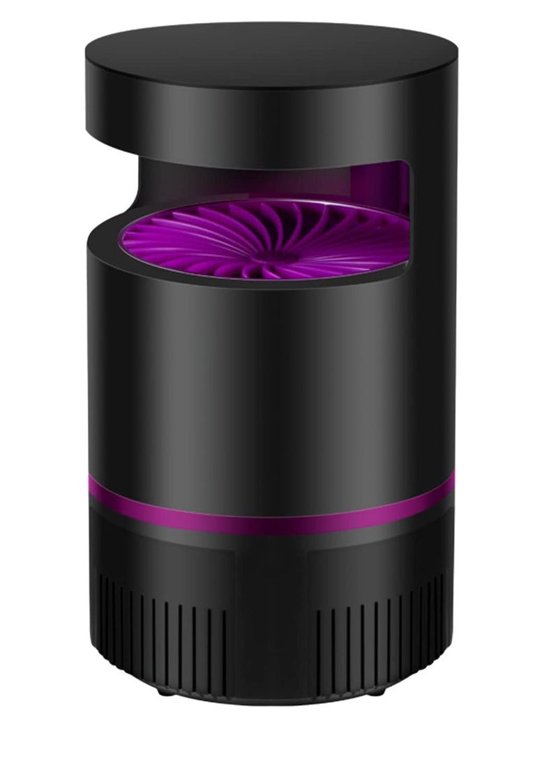 SYOSI مبيد حشرات، مصيدة ذباب الفاكهة، مبيدات الناموس والذباب الكهربائية، مصيدة الجاذب للحشرات، مبيد قوي للحشرات الصغيرة، هيكل بلاستيك ABS، مصباح ناموس قابل للتعليق للاستخدام المنزلي، الداخلي، الخارجي، الفناء (أسود) - Image 1