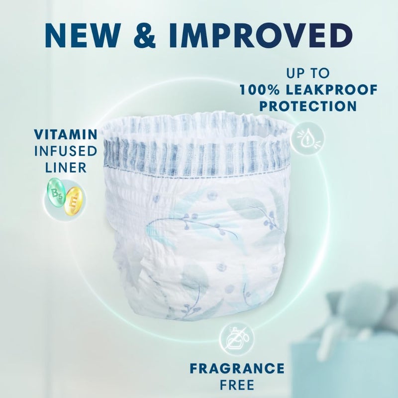 Pampers Pure Protection Training Underwear, Unisex, Size 2T3T, 100 Count, Premium, Hypoallergenic, Soft, Absorbent - Image 3