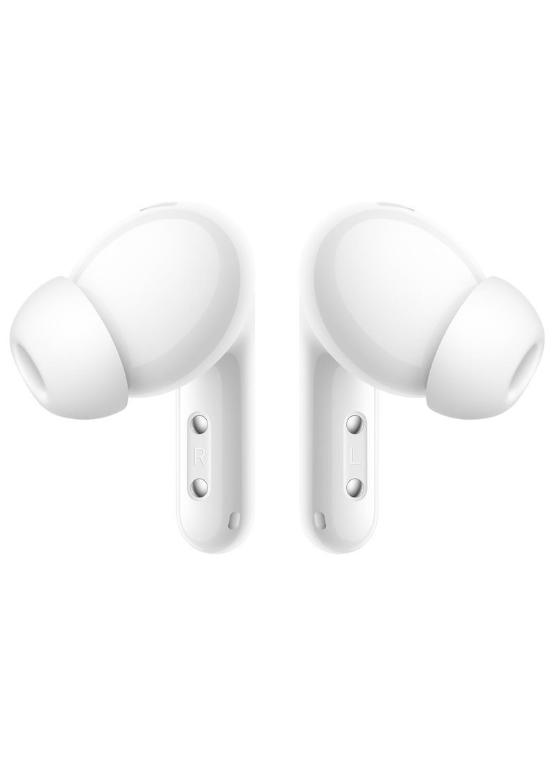 Mi Home Buds 6 | Dual-driver Hi-Fi sound | Up to 49dB and 2kHz ANC | 2 MIC AI noise reduction | Up to 42h battery life with case | IP54 Cloud White - Image 3
