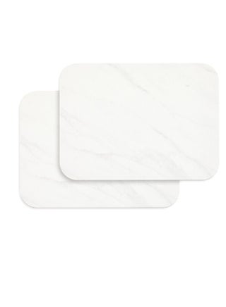 Stone Dish Drying Mat for Kitchen Counter, 2Pcs Stone Drying mat for Chicken Counter, Non-Slip, Fast Dry, Eco-Friendly Diatomaceous Earth Mat, for Bottles, Cups, Glassware (40x30 cm, White Marble) - pzsku/ZB28F46B1D6DA89D198E0Z/45/_/1717031470/f3297d4c-22d9-49e1-90a2-5ed951b23e88