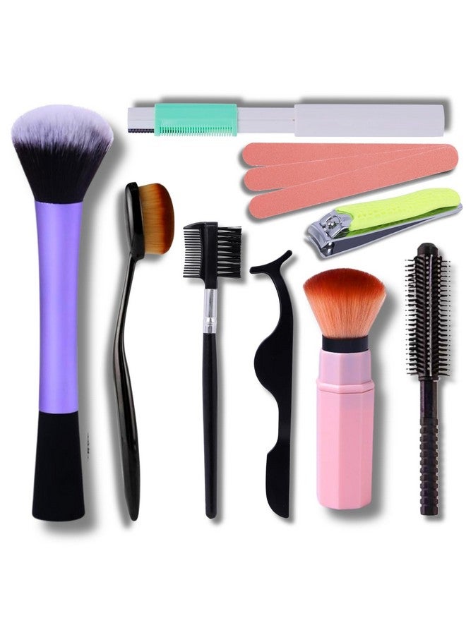 OUT OF BOX 11Piece Beauty Tool Combo Makeup & Grooming Essentials