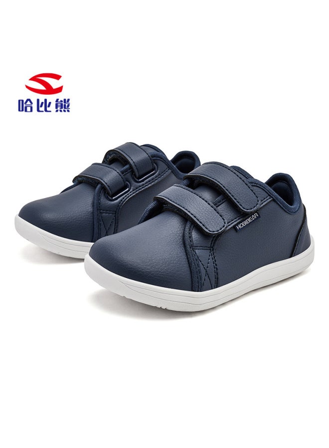 Habi Bear Leather Children's Shoes Spring And Autumn Wide Toe Shoes Baby Boys' Big Toe Shoes Loose Lightweight Walking Shoes Outlet