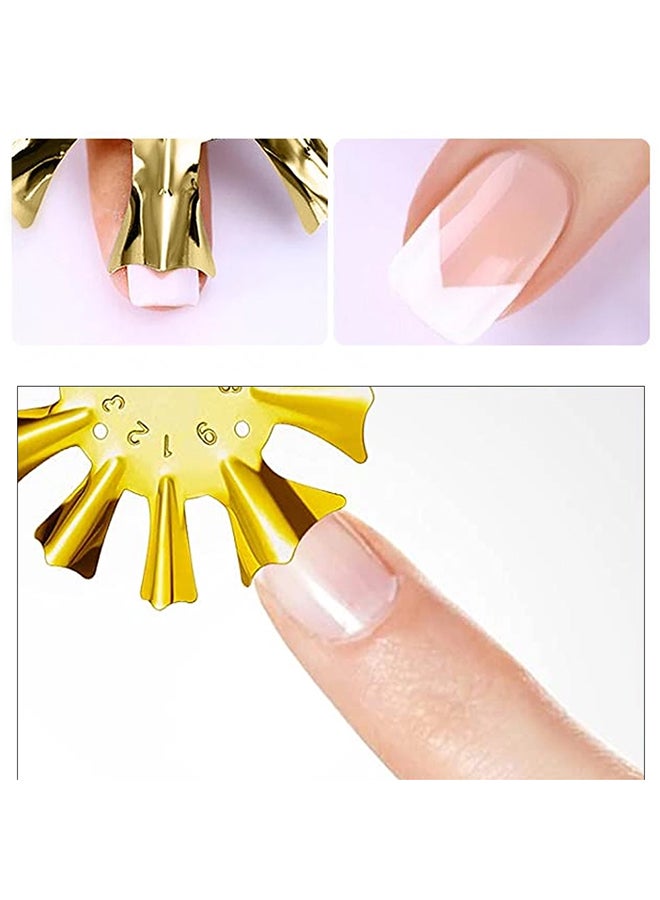 brunson Nails Cutter French Trimmer Acrylic Gel Tool Kit Size Tips Manicure Edge Art Manicure FNCG#C - Image 2