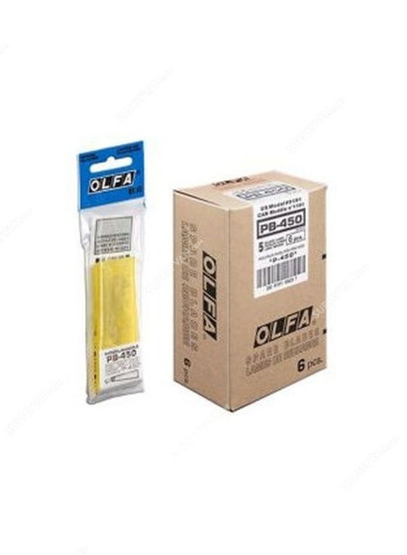 Olfa KB4S5 Precision Blades for Olf/Ak4 Art Knife - Pack of 6/BOX - Image 1