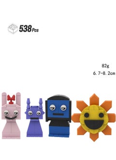Y&D Sprunki  Building Blocks Toys Set 538 Pieces for Game Model Toys Ideas Collectible Building Bricks Birthday Gift For Kids 