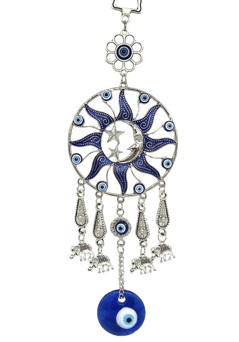 Betterdecor Turkish Blue Evil Eye Protective Wall Hanging Decor Amulet Ornament (with Betterdecor Pouch)-SSM - Image 1