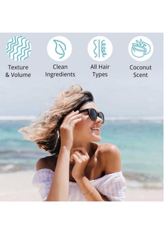Beauty by Earth Sea Salt Spray for Textured Beach Waves & Volume - USA Made with Organic Ingredients, Texturing & Volumizing Spray for Fine Hair for Men & Women  - Image 3