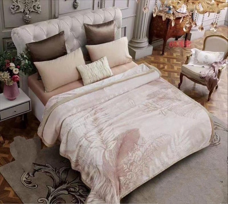 Bezzilish Home Bezzilish Home Luxury Style King Size Kids Blanket Single Bed for Heavy Winter with Ultra Satin Special for Gift Purpose with Fancy Leather Bag PackingLightweight Multicolor 6 