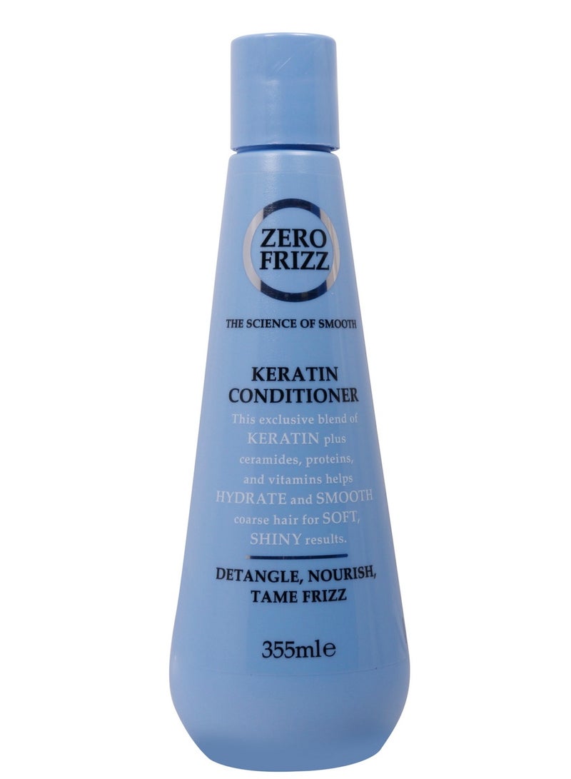 ZERO FRIZZ HAIR KERATIN CONDITIONER 355 ML