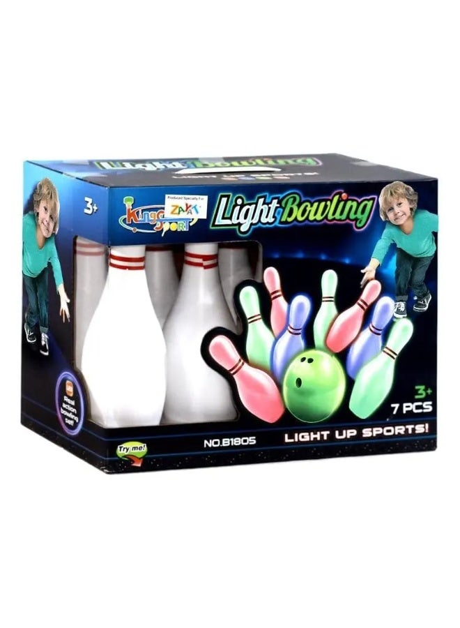 KINGSPORT 7-digit illuminated bowling toy - Image 2
