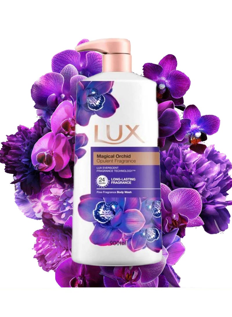 لوكس غسول الجسم برائحة الأوركيد السحرية يدوم 24 ساعة 900 مل - Image 1