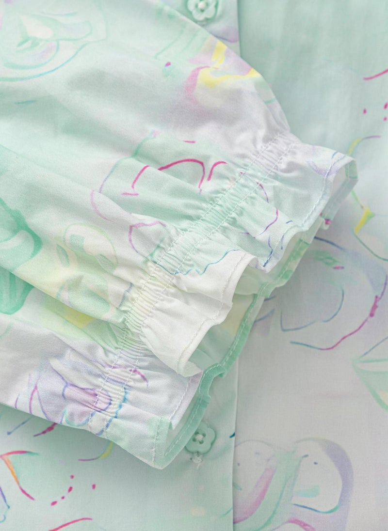 Balabala Kids Girl Woven short sleeve suit  - Image 4