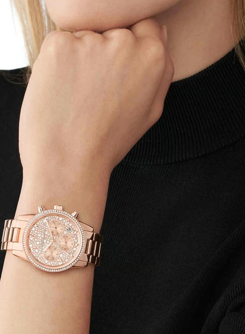 MK Michael Kors MK7302 Ritz Chronograph Watch for Women  - Image 5