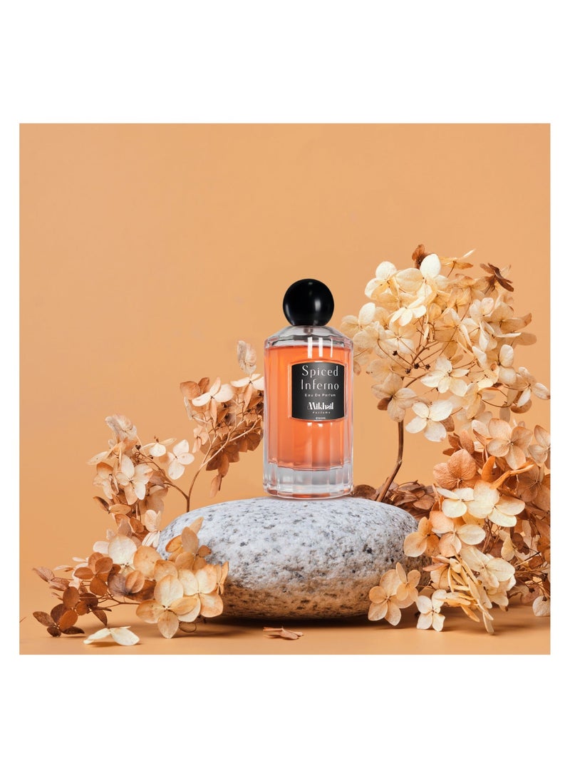 MIKHAIL Spiced Inferno by Mikhail | Bold & Sophisticated Woody Spicy Fragrance for Men | Long-Lasting Eau de Parfum with Fiery Spices & Rich Earthy Notes - Image 5