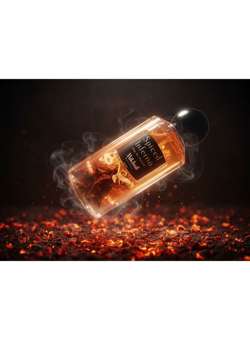 MIKHAIL Spiced Inferno by Mikhail | Bold & Sophisticated Woody Spicy Fragrance for Men | Long-Lasting Eau de Parfum with Fiery Spices & Rich Earthy Notes - Image 3