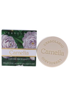 LErbolario Camellia Perfumed Soap  Enriched With All Natural Ingredients And Aromatic Fragrances  Cleanses And Moisturizes Skin  Long Lasting And Creates A Rich Creamy Lather  35 Oz