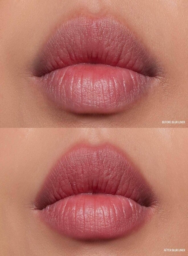 REFY Lip Blur Lip Liner  Mauve - Medium Deep Pink, Creamy Blendable Formula, Soft-Focus Blurred Finish, Long-Wearing Lip Definition, 0.029 oz / 0.85 g - Image 3