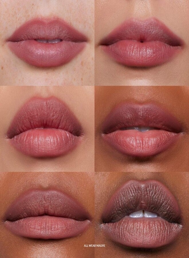 REFY Lip Blur Lip Liner  Mauve - Medium Deep Pink, Creamy Blendable Formula, Soft-Focus Blurred Finish, Long-Wearing Lip Definition, 0.029 oz / 0.85 g - Image 5
