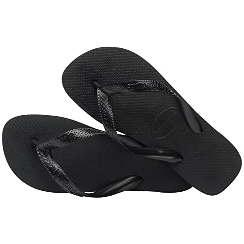 Havaianas صندل هافايناس للرجال، شريحة علوية، أسود، 8 M US - Image 3