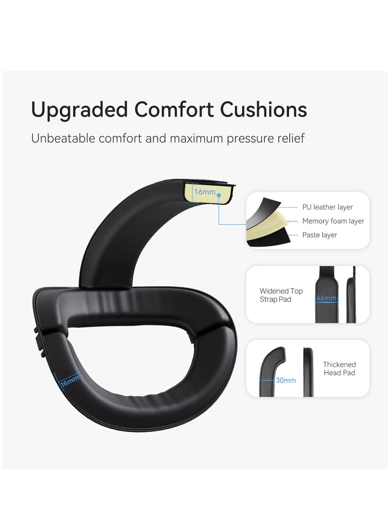Kiwi - Design Comfort Upgraded Head Strap Compatible With Quest 2 Accessories Elite Strap Replacement for Enhanced Support - Image 1