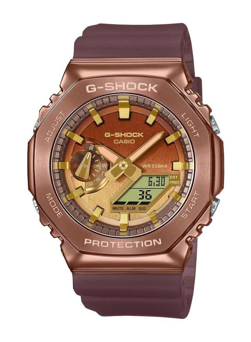 CASIO G-Shock Analog-Digital Resin Strap Watch GM-2100CL-5ADR - Image 1