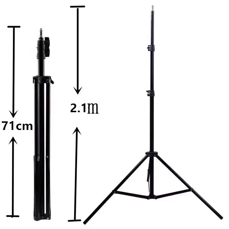 ADZOY RL-19 LED Video Bi-Colors Light Kit, 2700-7500K Dimmable Photography Lighting with Remote and 84 inches Stand, CRI 96+ Studio Lights for YouTube, Game Streaming, Video Photography - Image 4