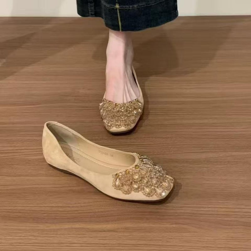 حذاء باليرينا نسائي بكعب مخفي 4 سم - Image 5