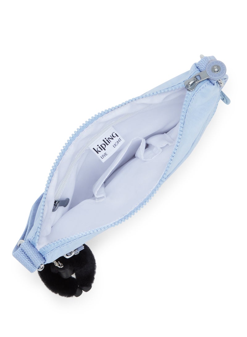 kipling Arto Small Cross-Body Bag Cloudy Sky Blue - Image 4