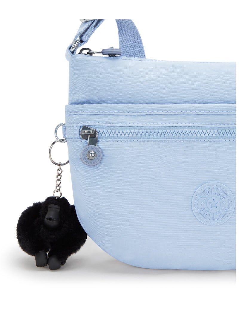 kipling Arto Small Cross-Body Bag Cloudy Sky Blue - Image 3