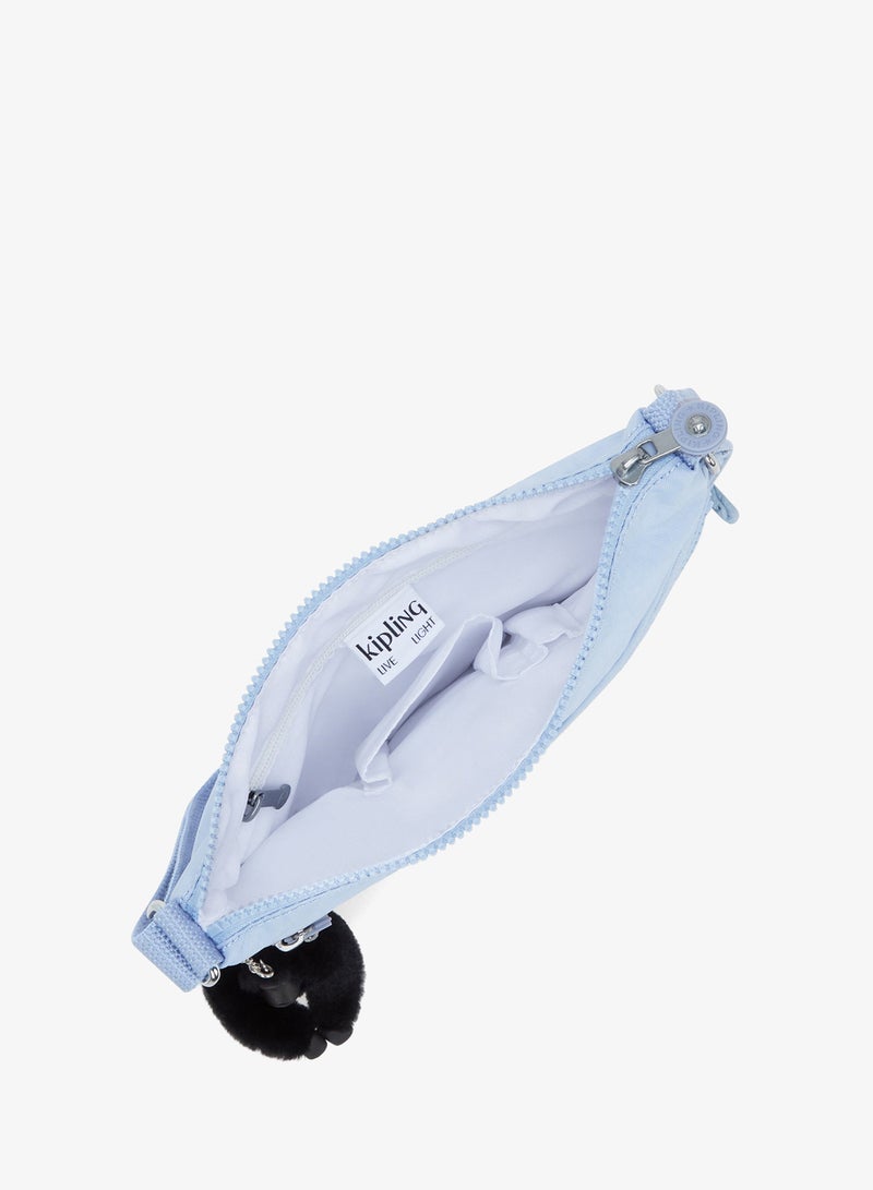 kipling Arto Small Cross-Body Bag Cloudy Sky Blue - Image 4