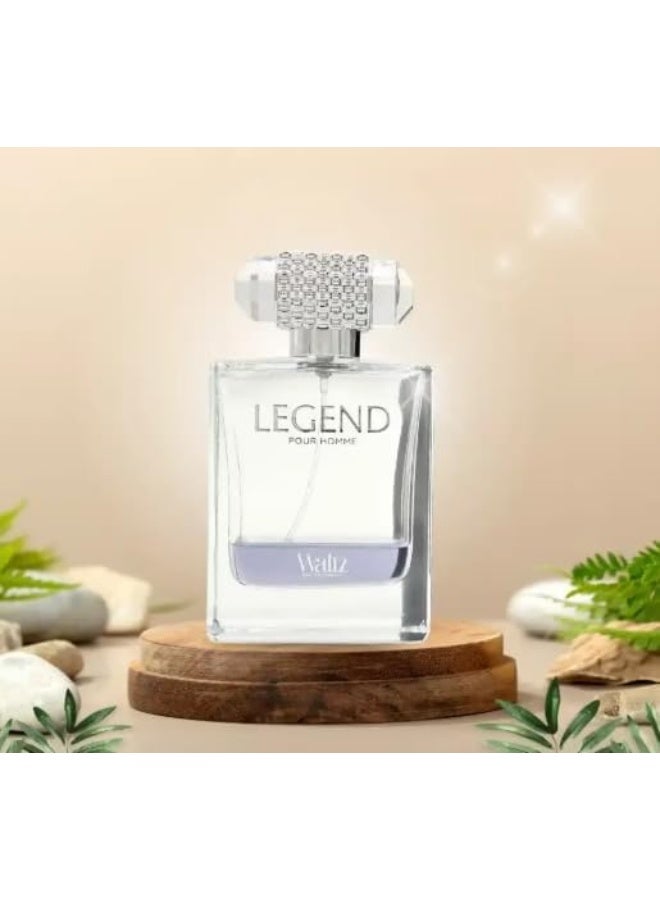 Waltz عطر والتز ليجند للرجال، 100 مل، عطر برائحة اللافندر والأناناس وخشب الصندل - Image 3
