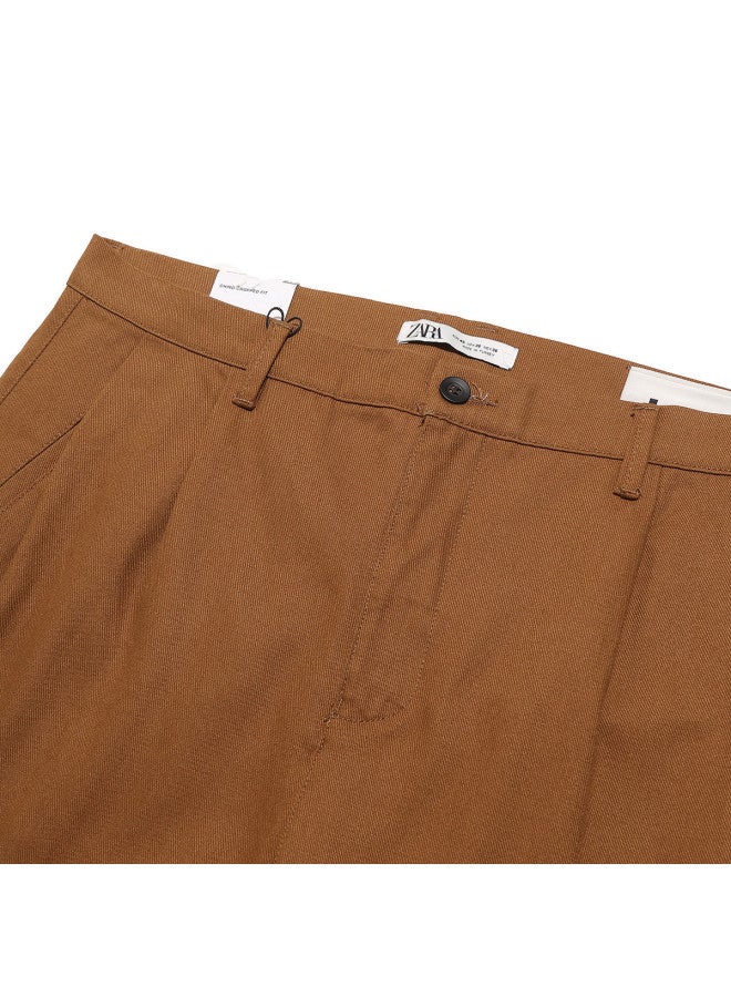 Zara Men's Stylish Versatile Casual Cropped Pants - Image 5