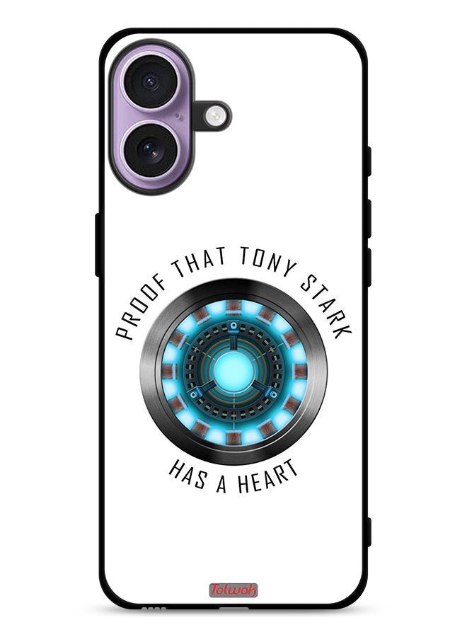 Tolwak Apple iPhone 17 Protective Case Cover Proof That Tony Stark Has A Heart - Image 1