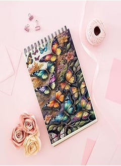 Generic Notebook With Trendy design - Butterfly Garden Jigsaw 