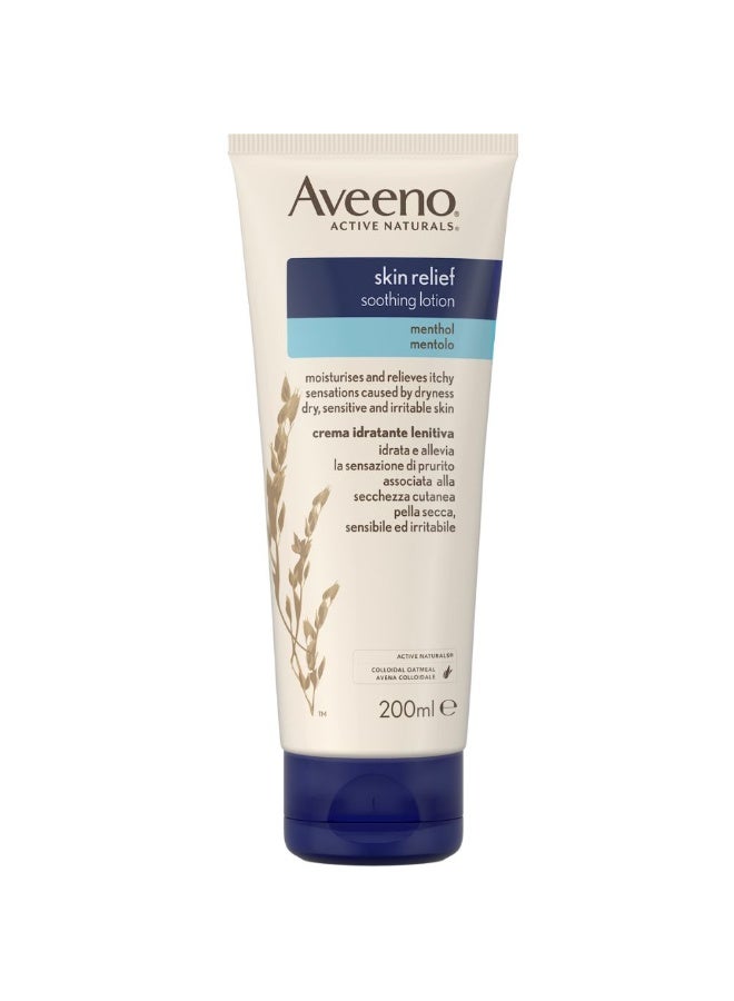 Aveeno Skin Relief Moisturizing Lotion with Menthol 200ml - Image 1