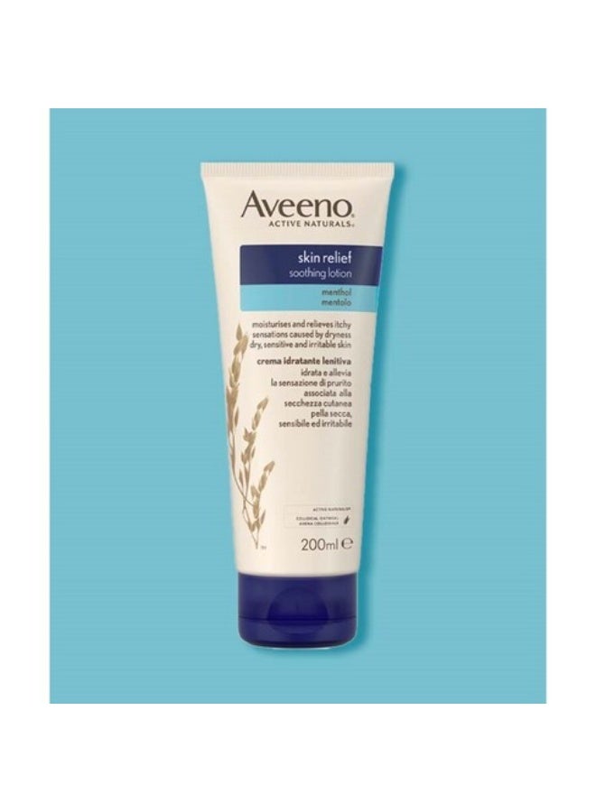 Aveeno Skin Relief Moisturizing Lotion with Menthol 200ml - Image 2