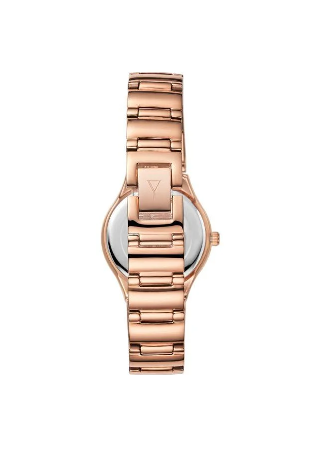 إكستاسي Women's Stainless Steel Analog Watch E6512-RBKM - 28 mm