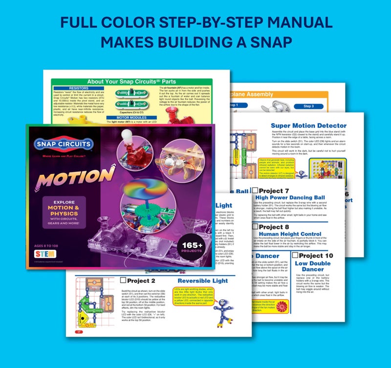 Snap Circuits - Motion Electronics Discovery Kit - Image 2