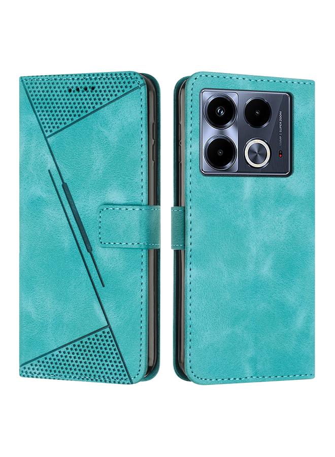 اس-توب جراب لهاتف Infinix Note 40 5G جراب جلدي بتصميم مثلث حلم مع حبل طويل - Image 1