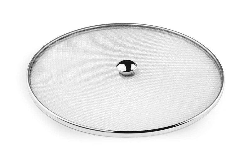 Elexiq Stainless Steel Net Cover 8 Inch20 cm 10 Inches25 cm Combo of 2 Pieces for Milk Vessel Cover Mesh Lids Silver - Image 2
